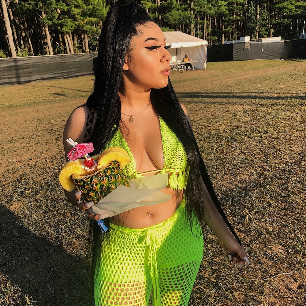 Crochet two piece 🌴